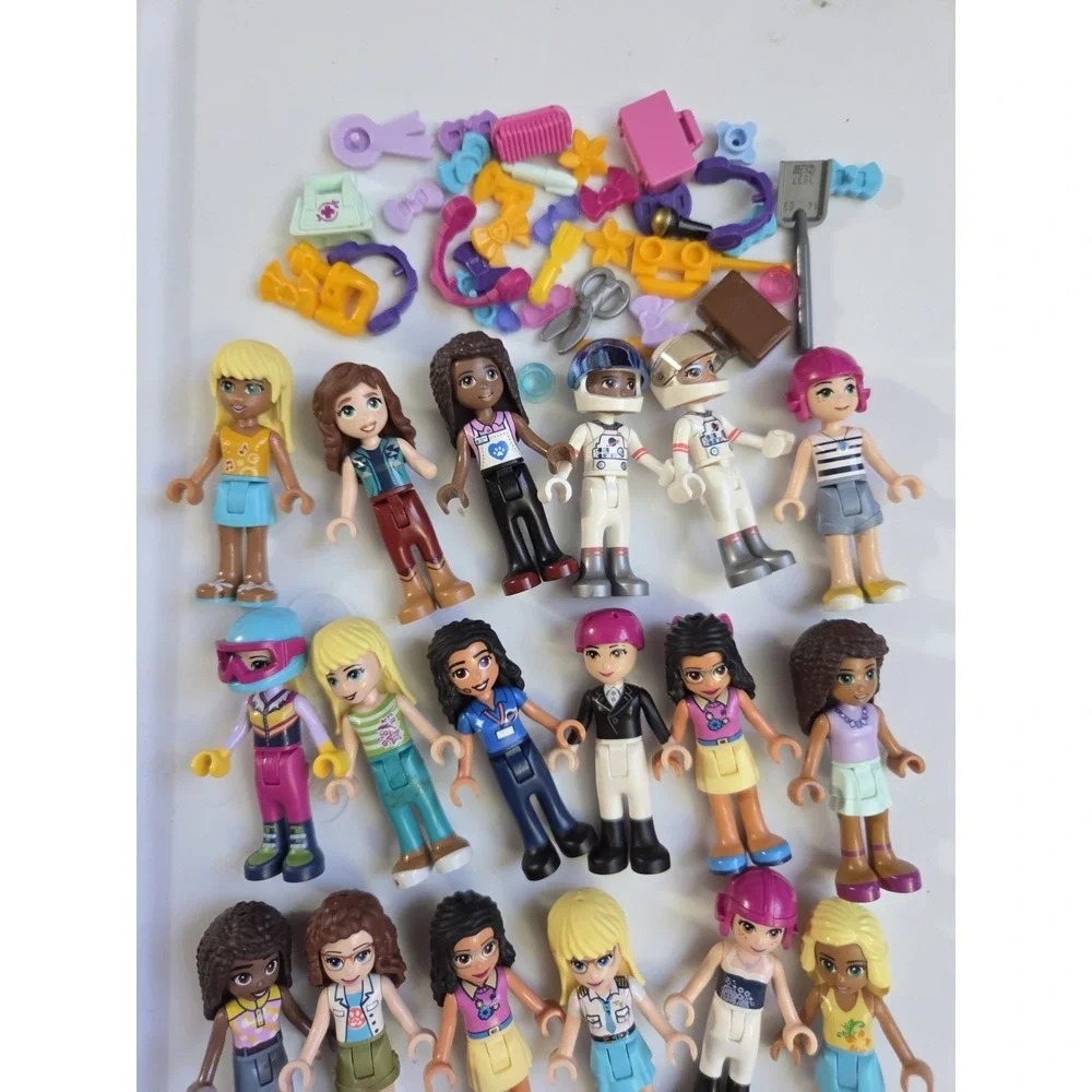 LEGO Friends Minifigure Lot 5pc Mystery Figures Mini Dolls Styles Vary Toy
